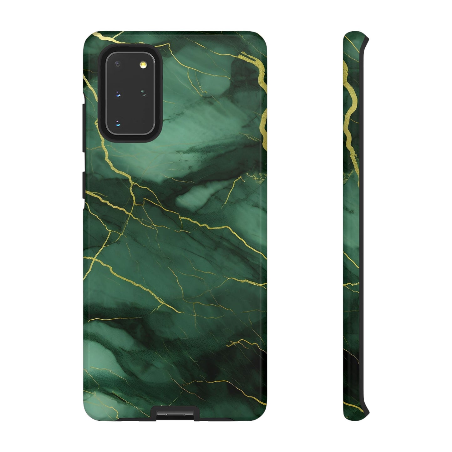 Hunter Green Marble - Tough Phone Case