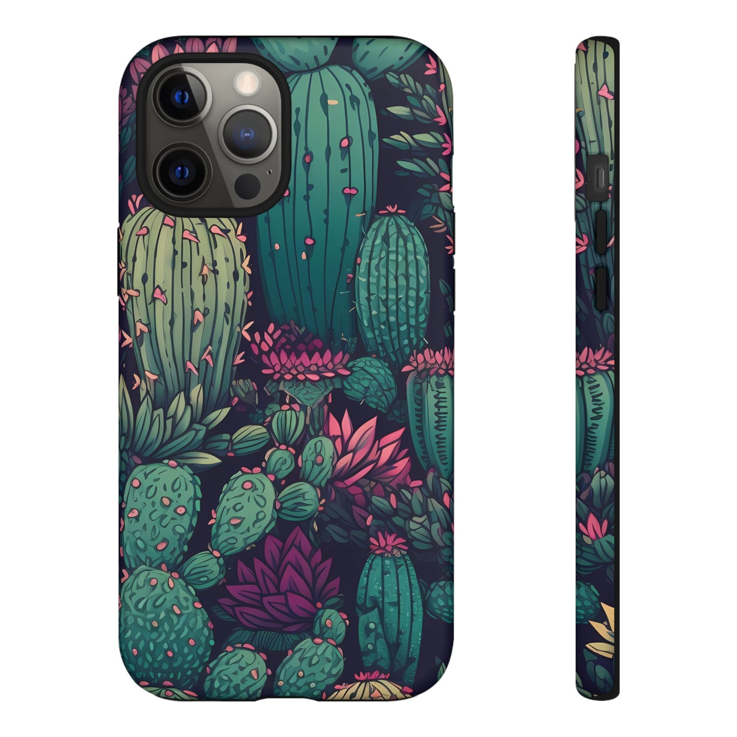 Succulent Garden Tough Phone Case – Bold & Stylish Protection for Plant Lovers