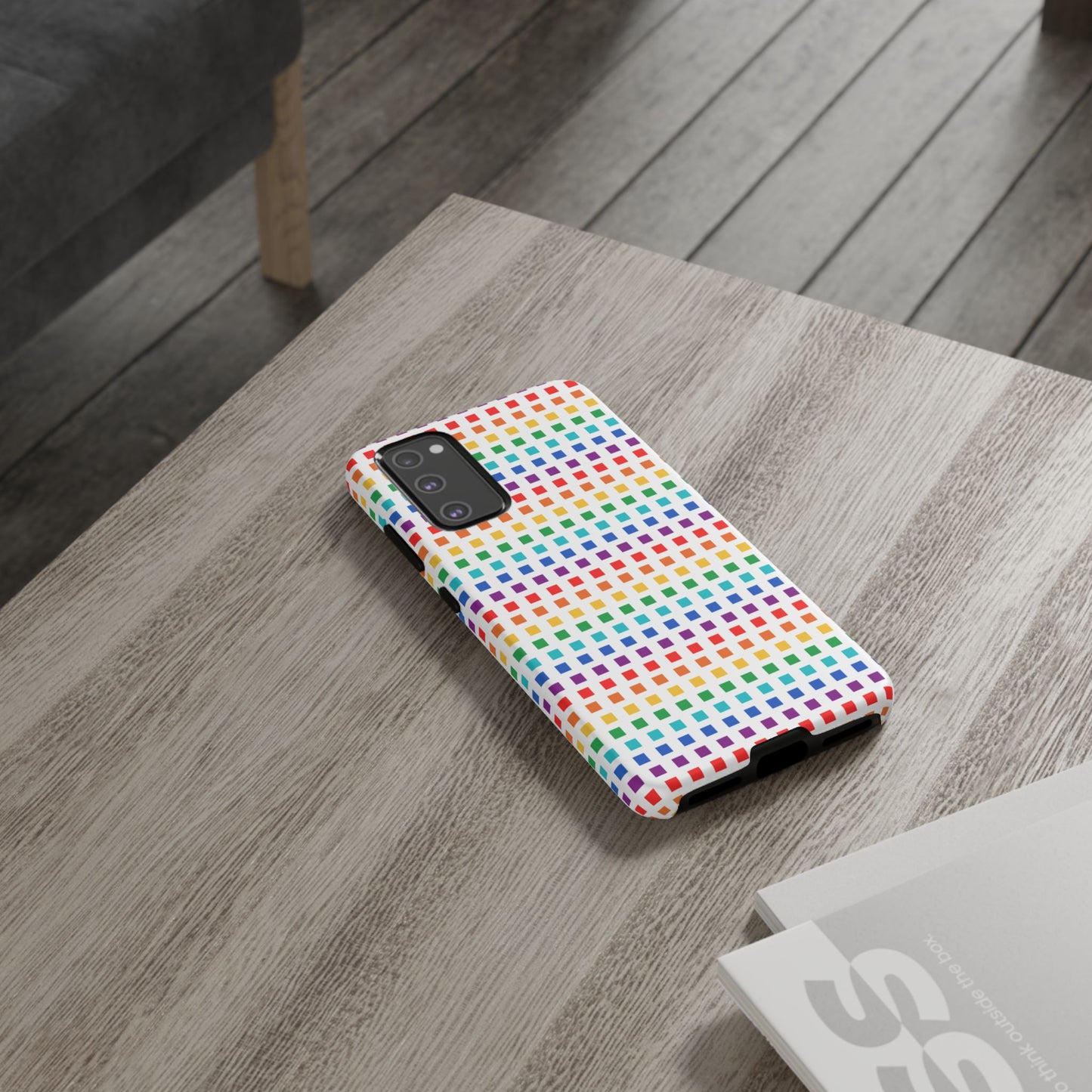 Rainbow on white - Tough Case