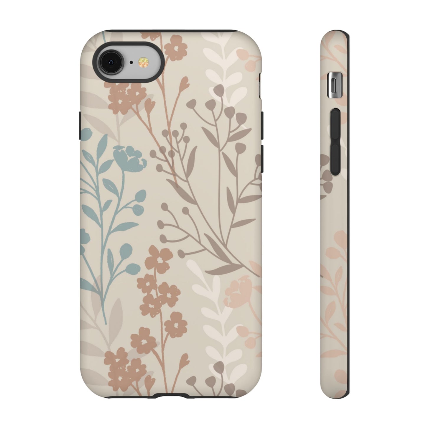 Gentle Boho Florals - Tough Phone Case