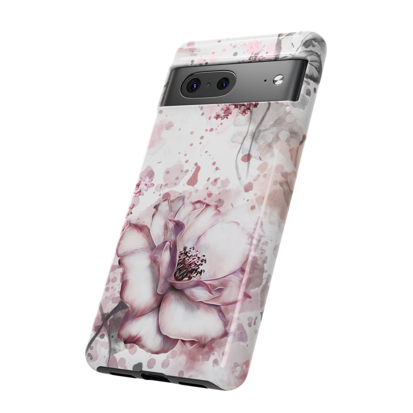 Pale Pink Florals  - Tough Phone Case
