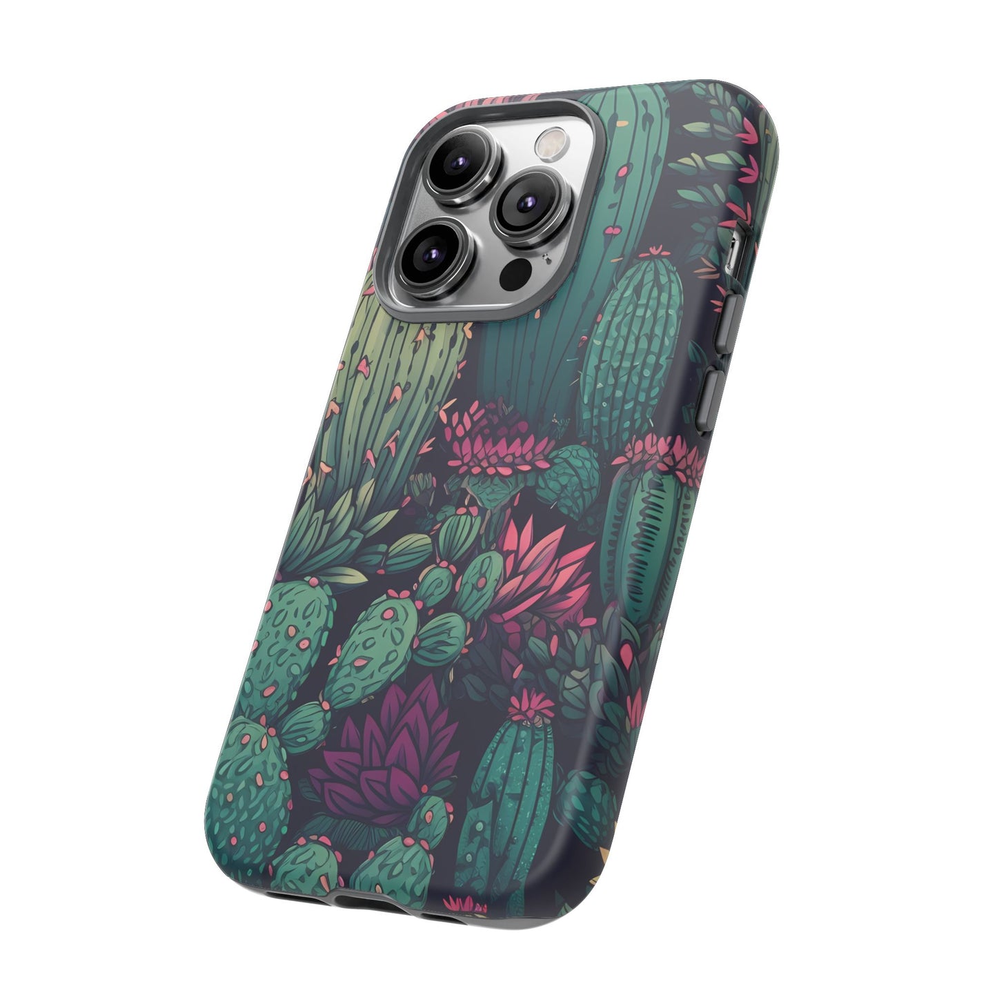 Succulent Garden Tough Phone Case – Bold & Stylish Protection for Plant Lovers