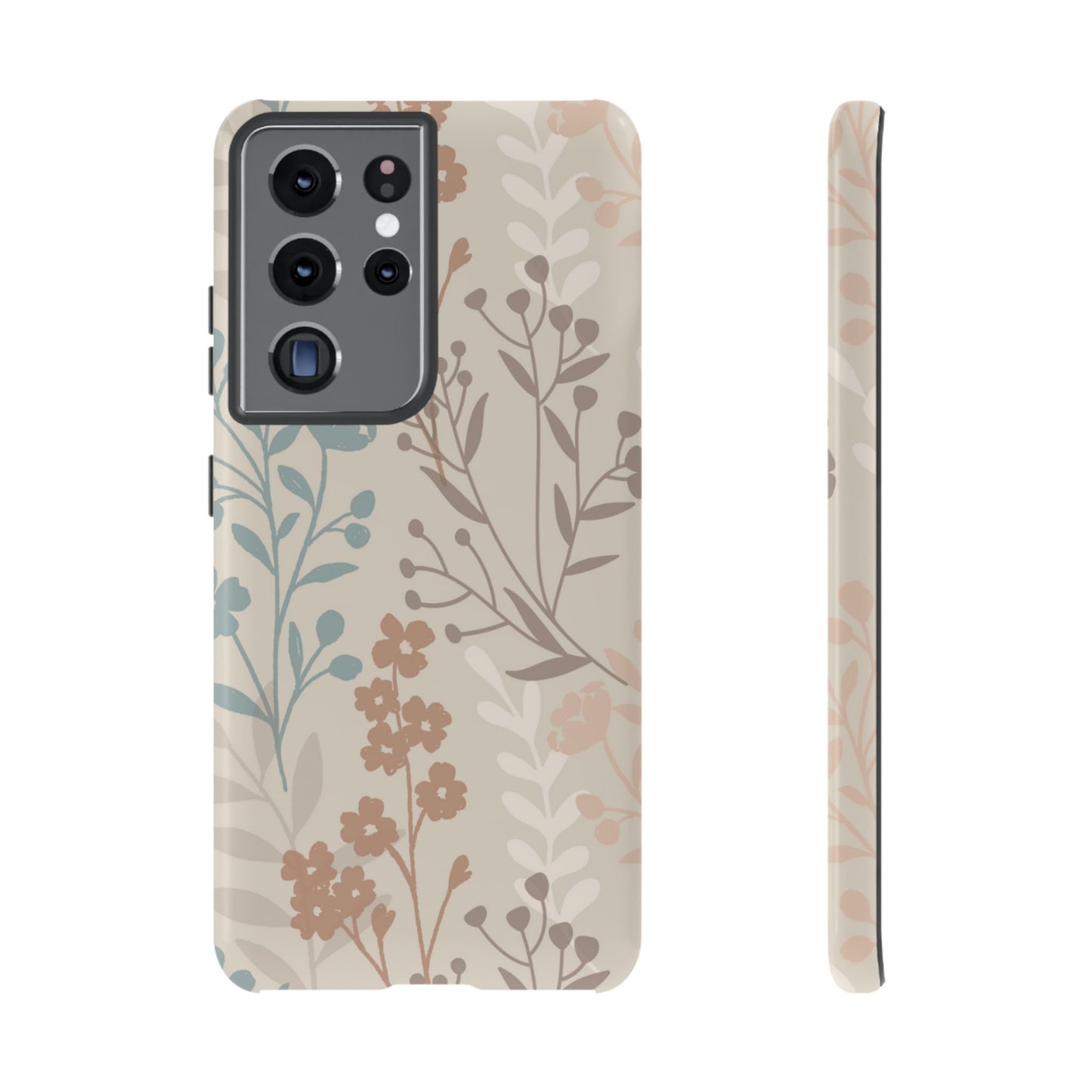 Gentle Boho Florals - Tough Phone Case