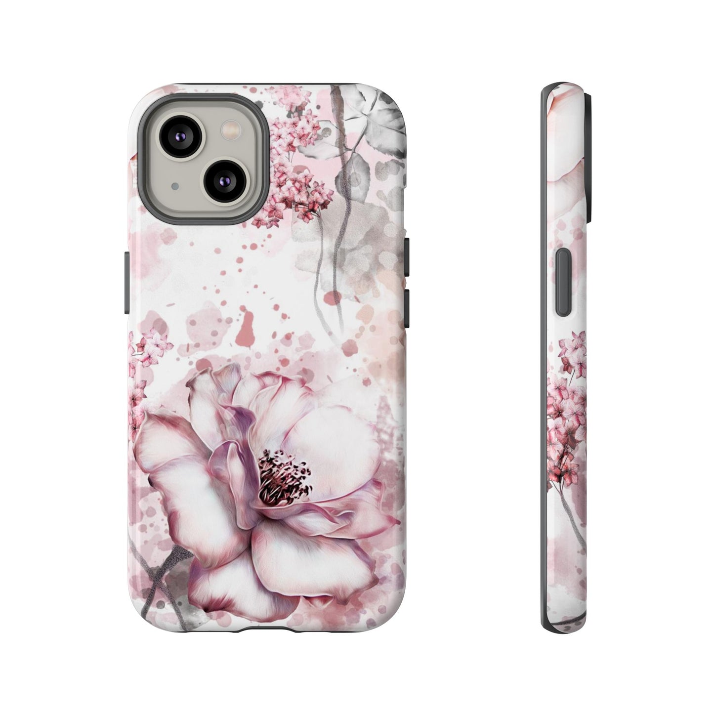 Pale Pink Florals  - Tough Phone Case