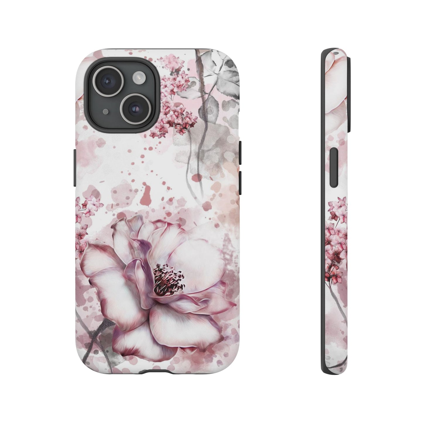 Pale Pink Florals  - Tough Phone Case