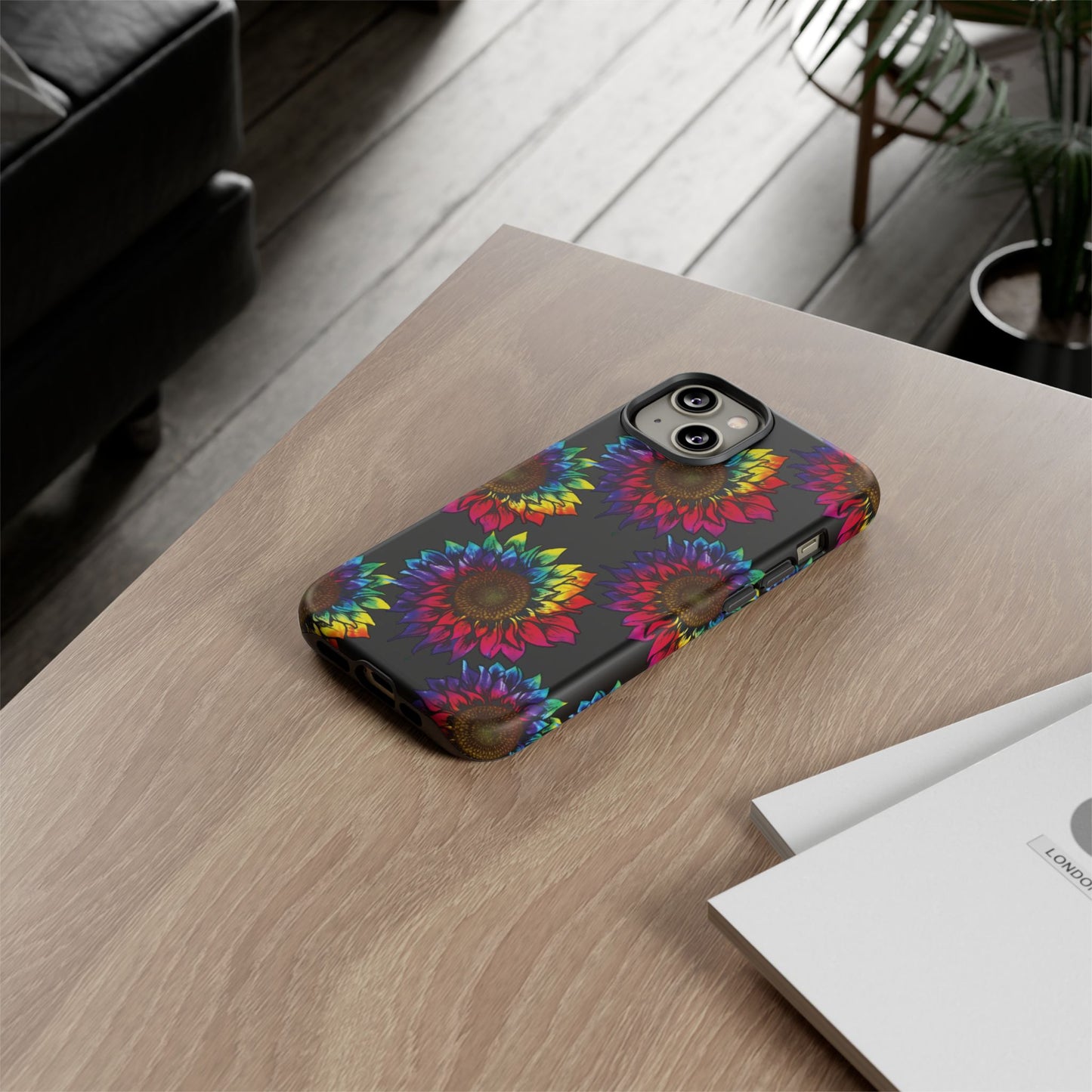 Rainbow Sunflowers - Tough Phone Case