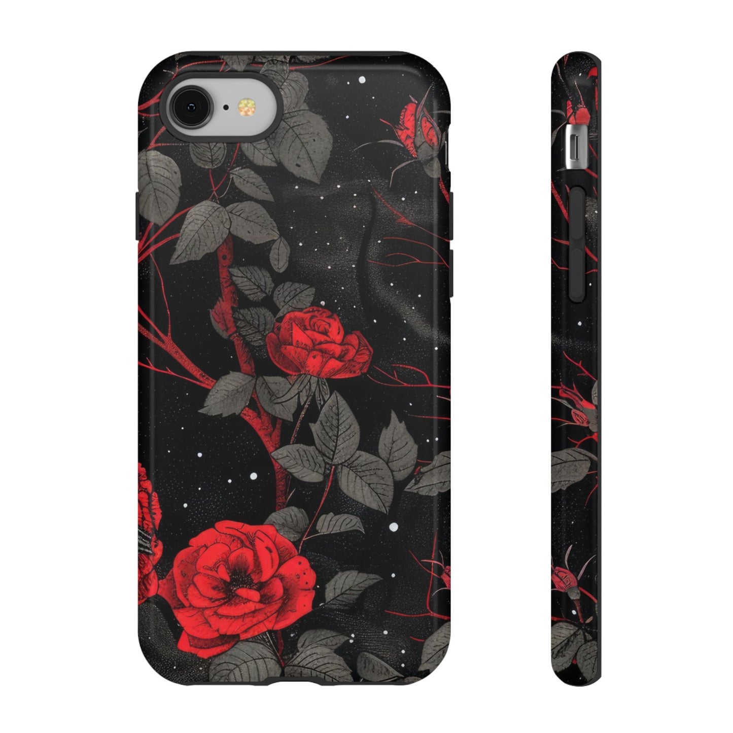 Dark Red Roses  - Tough Phone Case