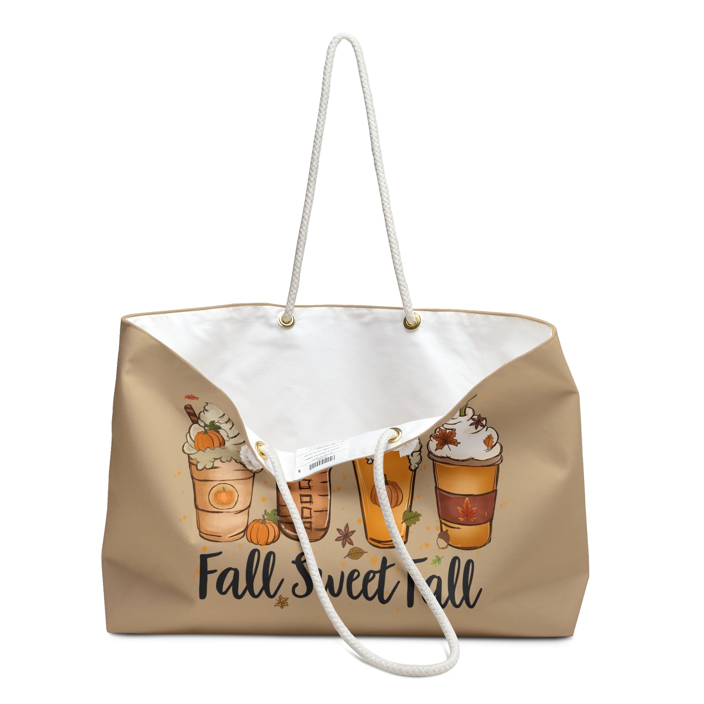 Fall Sweet Fall Weekender Tote