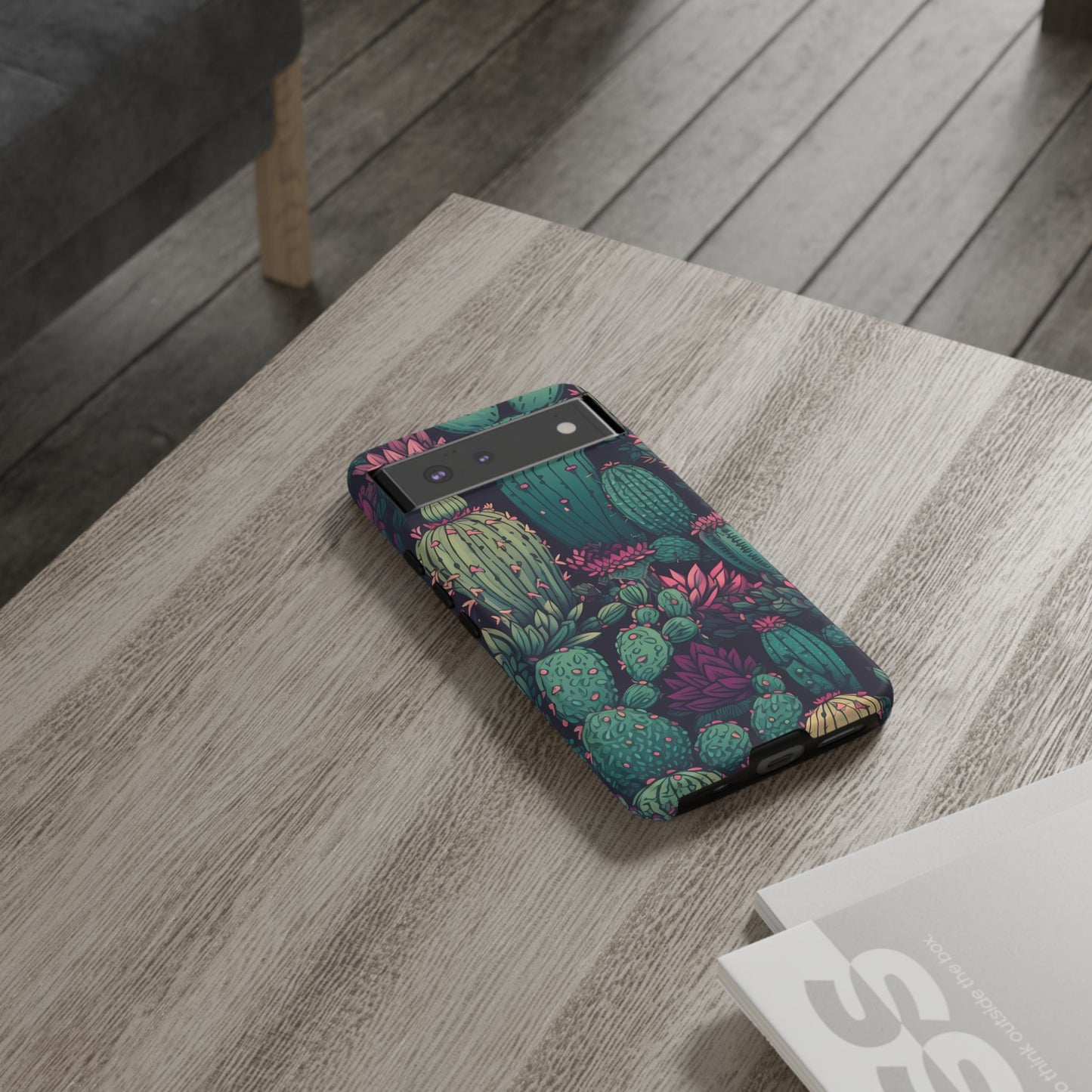Succulent Garden Tough Phone Case – Bold & Stylish Protection for Plant Lovers