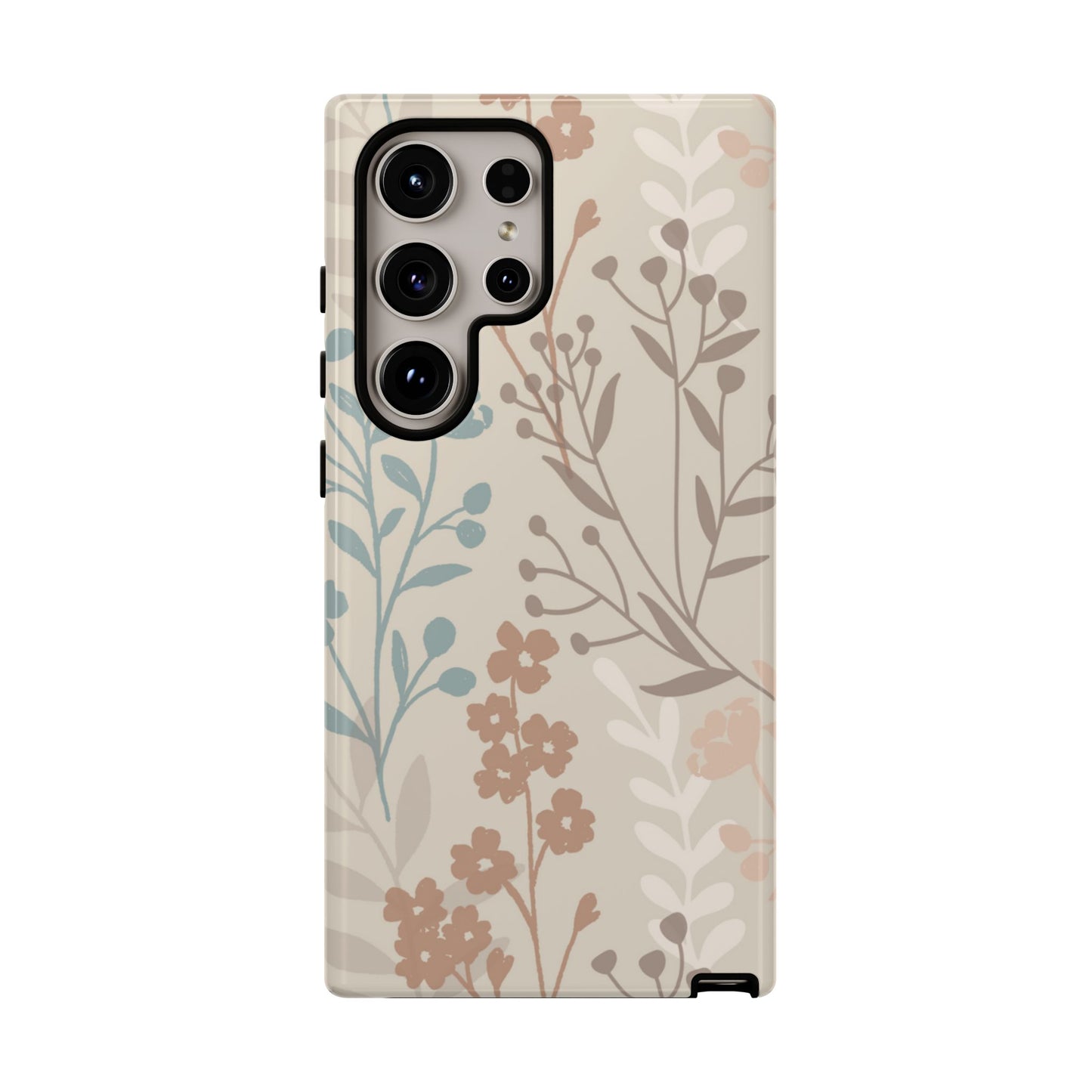 Gentle Boho Florals - Tough Phone Case