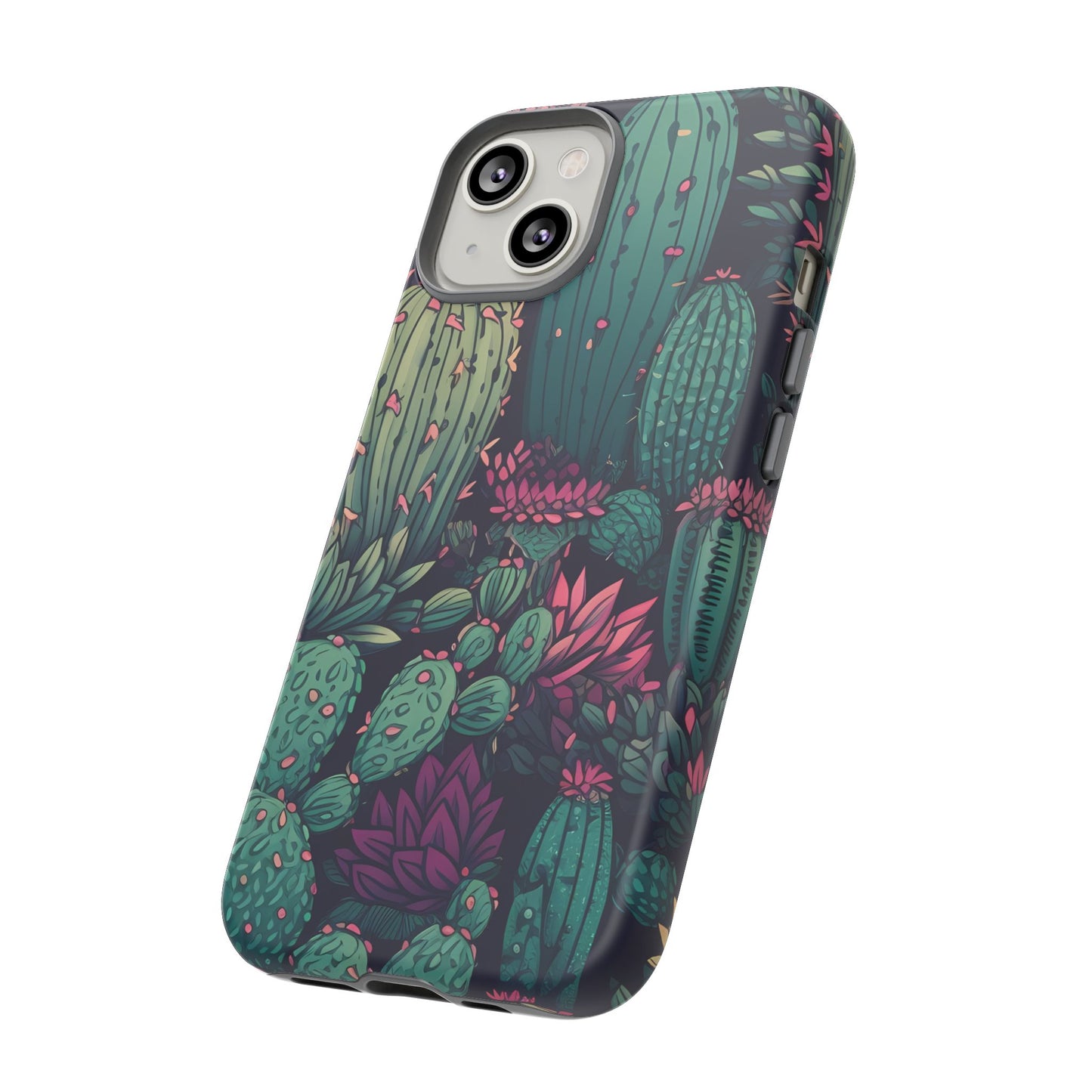 Succulent Garden Tough Phone Case – Bold & Stylish Protection for Plant Lovers
