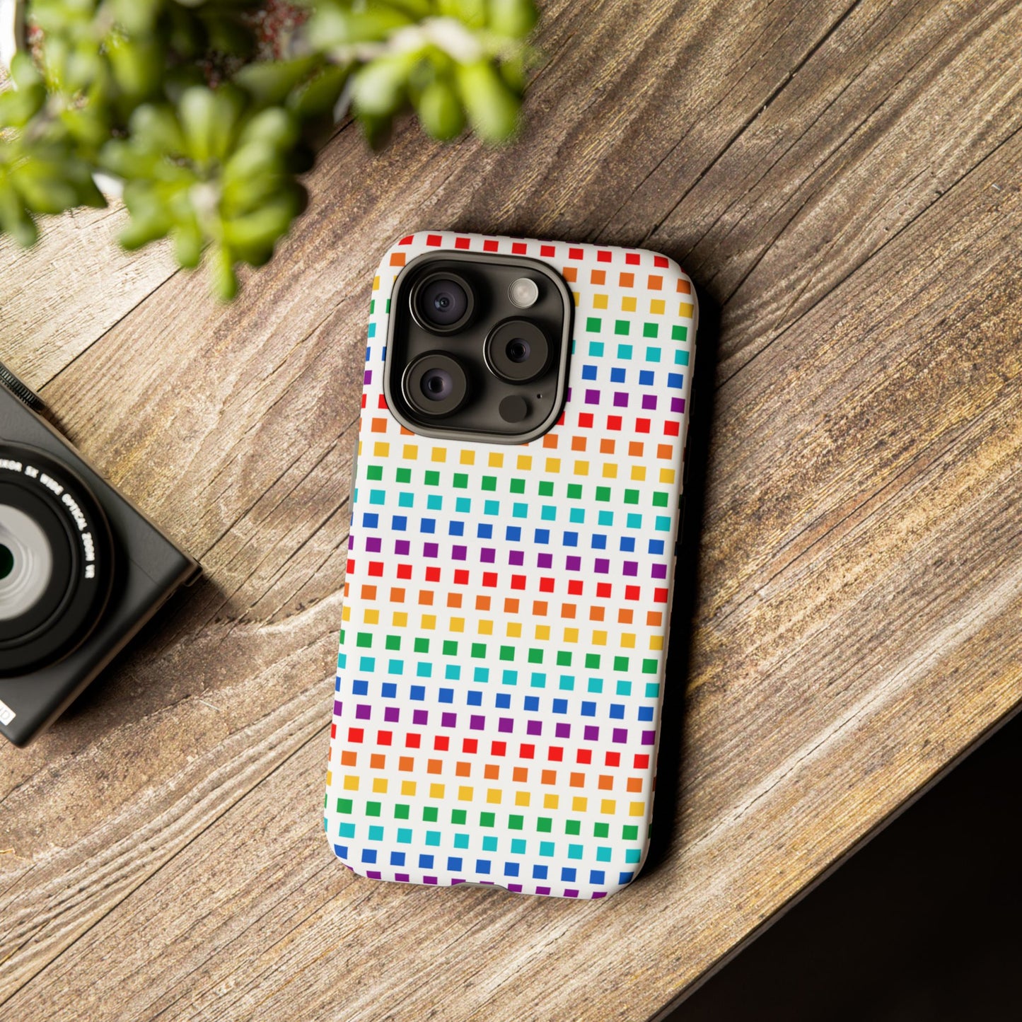 Rainbow on white - Tough Case