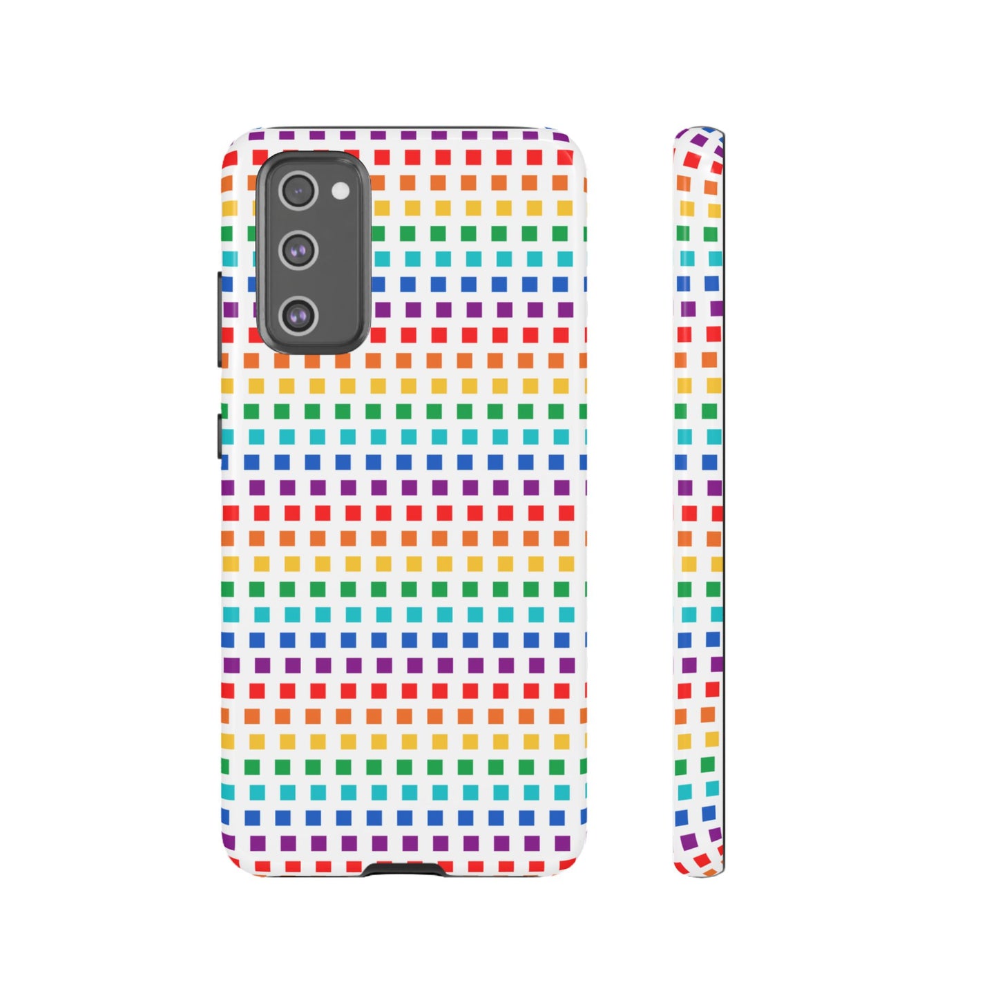 Rainbow on white - Tough Case