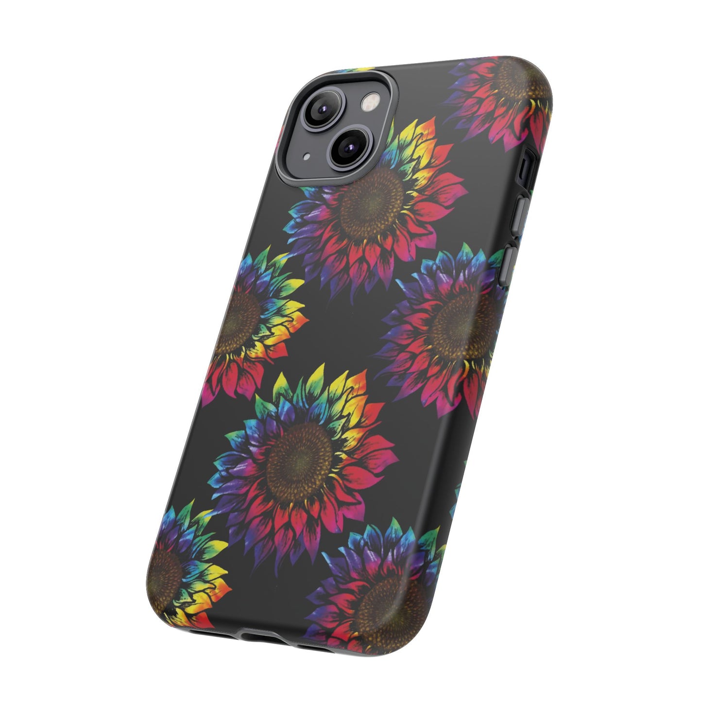 Rainbow Sunflowers - Tough Phone Case