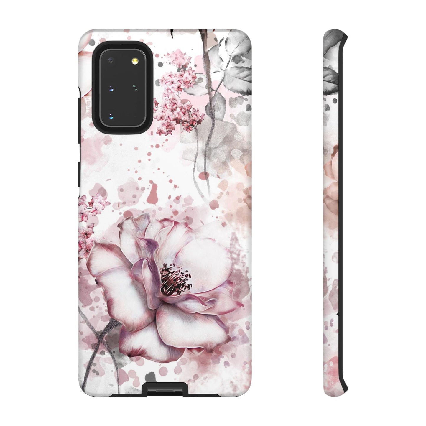 Pale Pink Florals  - Tough Phone Case