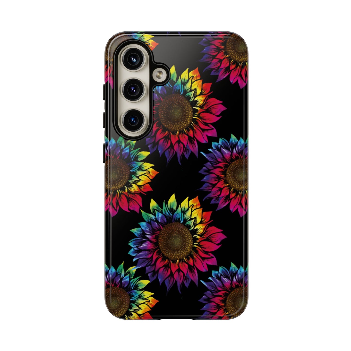 Rainbow Sunflowers - Tough Phone Case