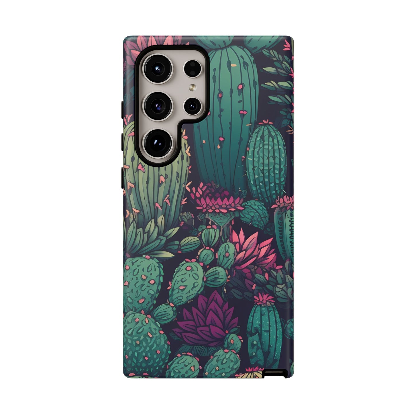 Succulent Garden Tough Phone Case – Bold & Stylish Protection for Plant Lovers