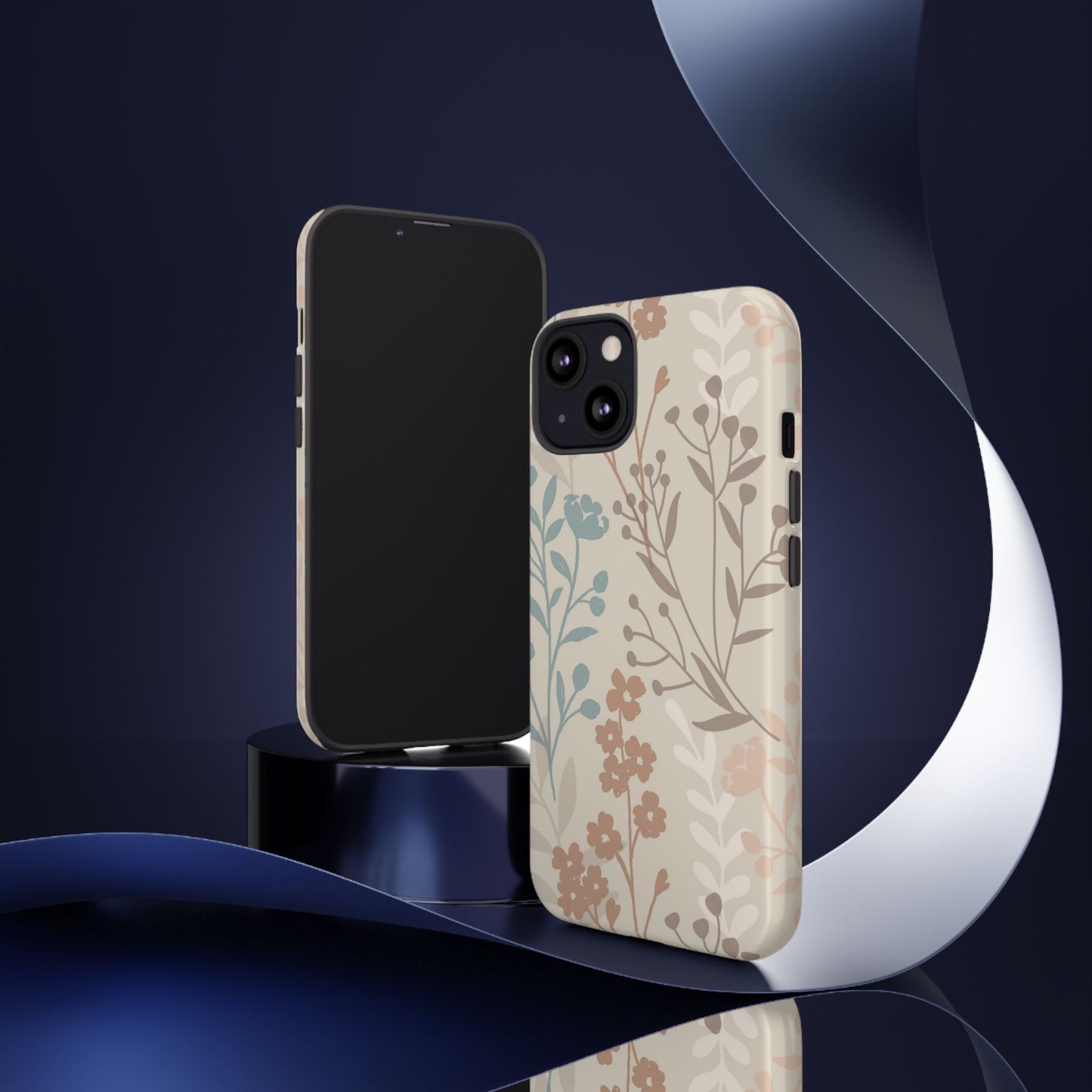 Gentle Boho Florals - Tough Phone Case
