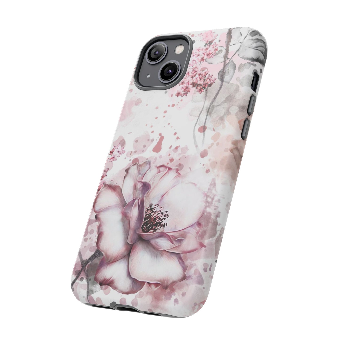 Pale Pink Florals  - Tough Phone Case