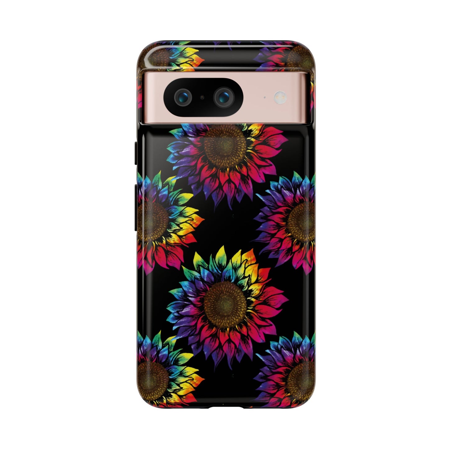 Rainbow Sunflowers - Tough Phone Case
