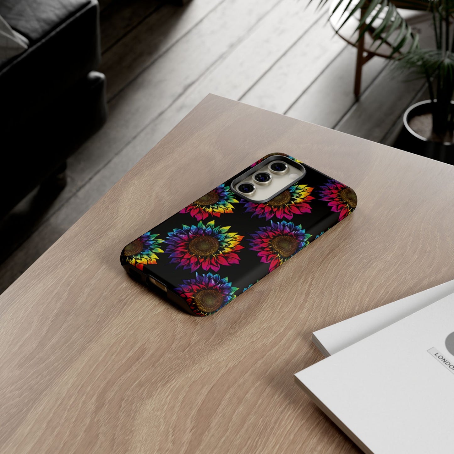 Rainbow Sunflowers - Tough Phone Case