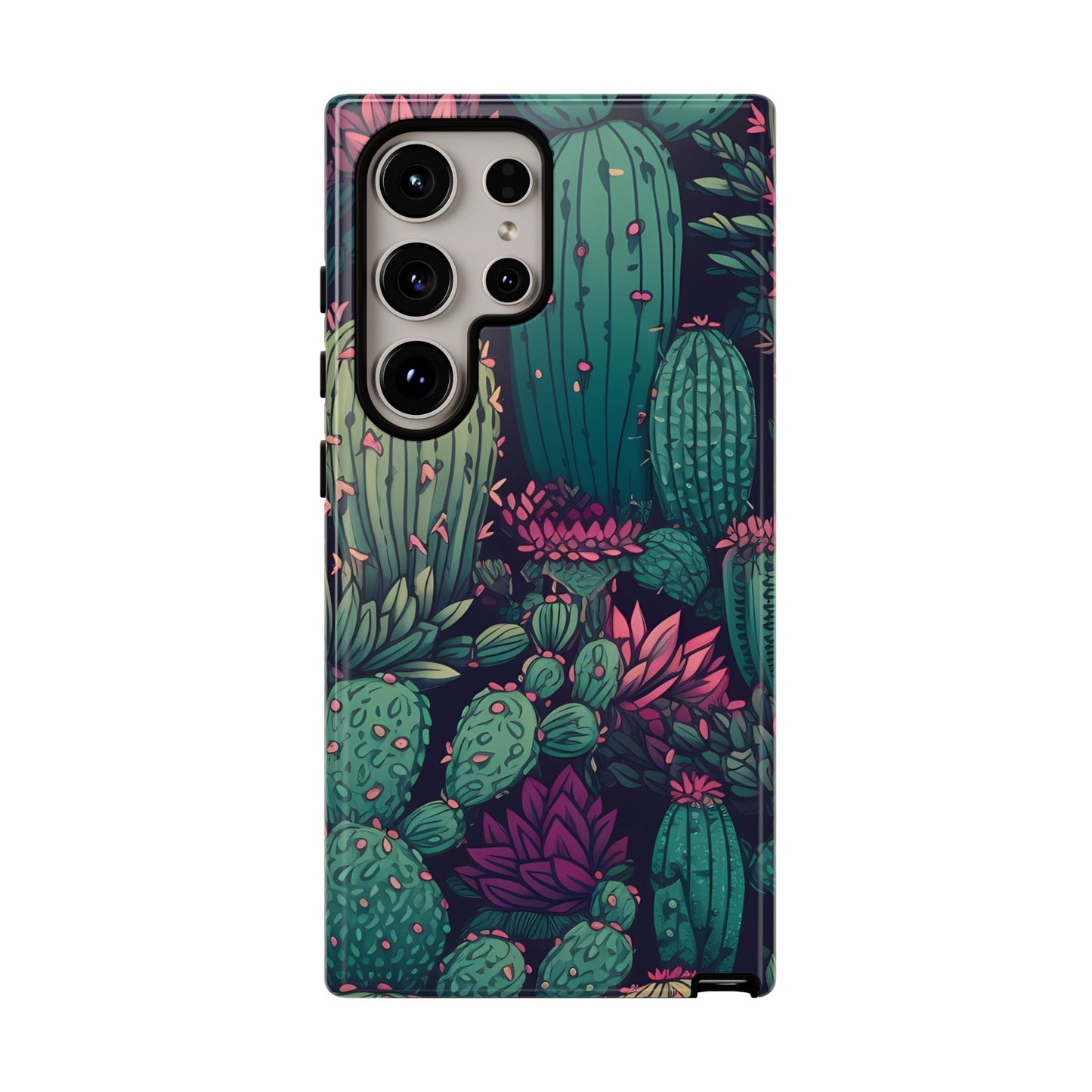 Succulent Garden Tough Phone Case – Bold & Stylish Protection for Plant Lovers