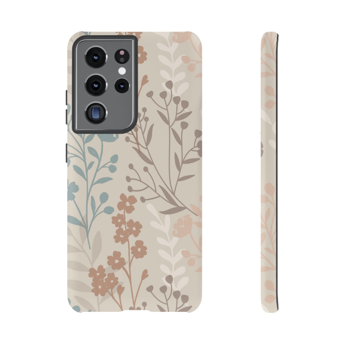 Gentle Boho Florals - Tough Phone Case