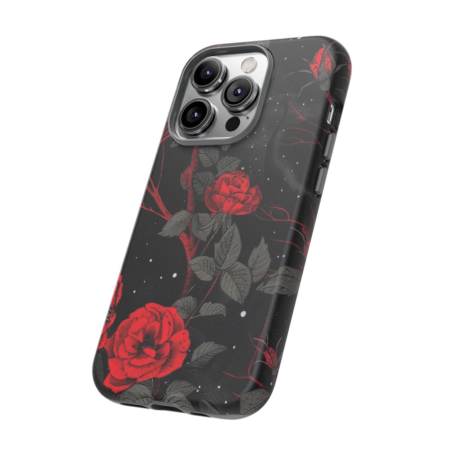 Dark Red Roses  - Tough Phone Case