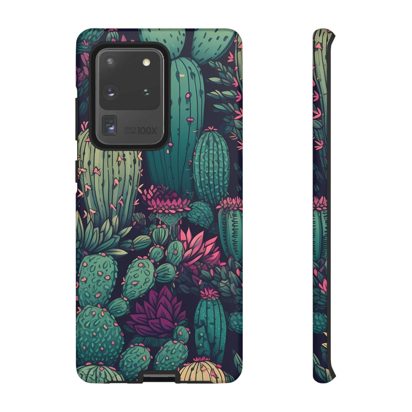 Succulent Garden Tough Phone Case – Bold & Stylish Protection for Plant Lovers