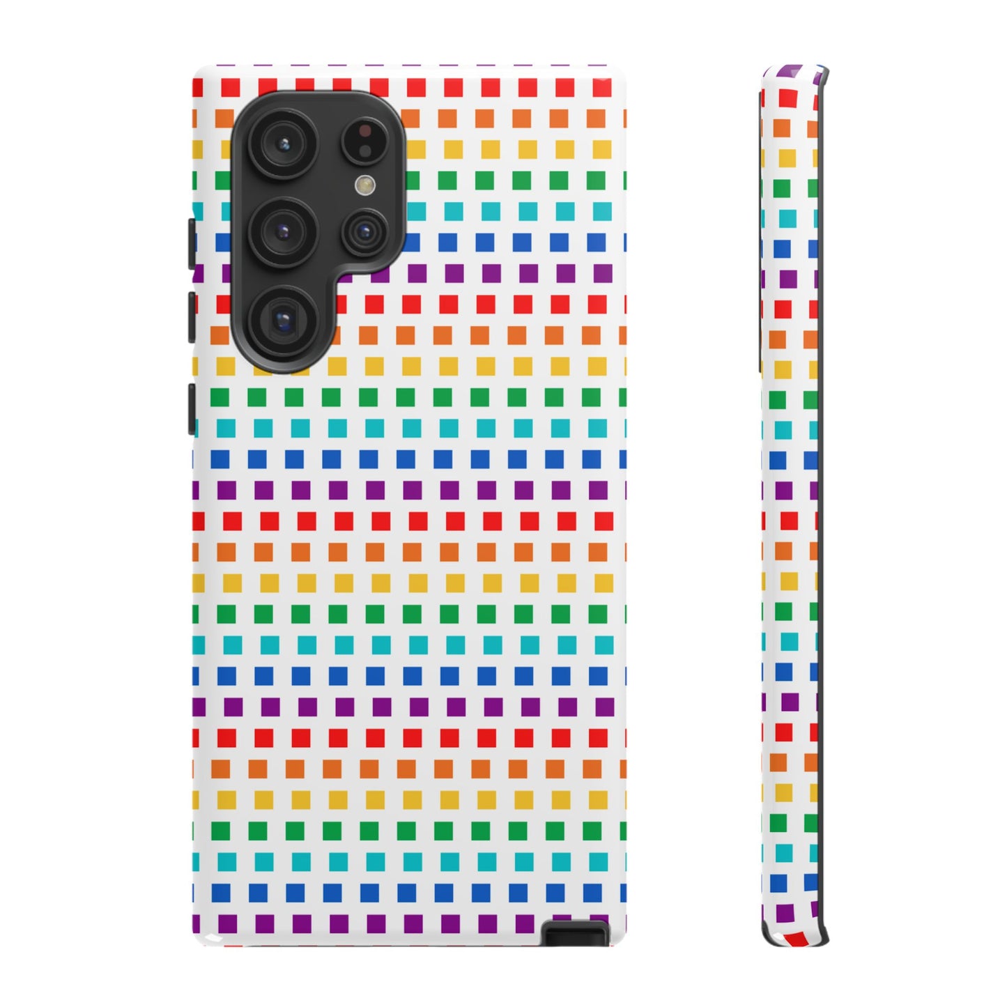 Rainbow on white - Tough Case