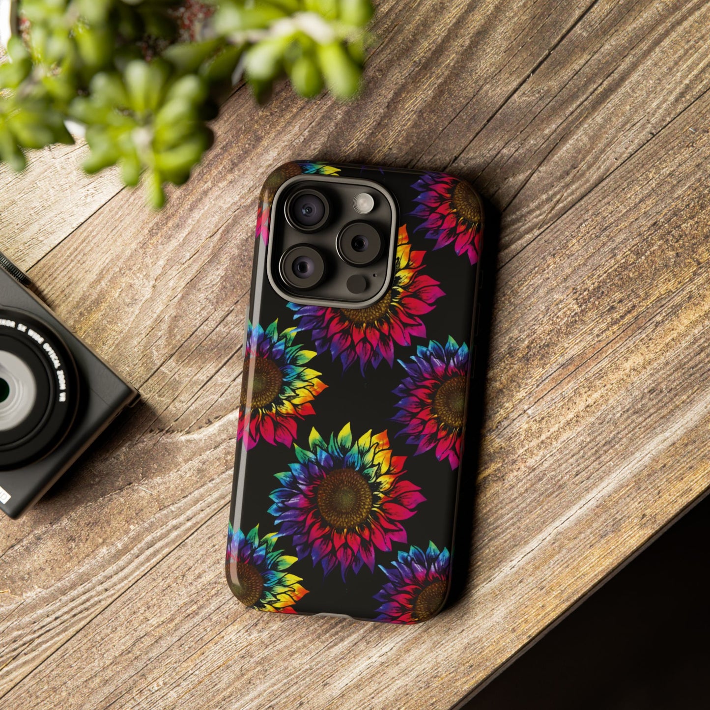 Rainbow Sunflowers - Tough Phone Case