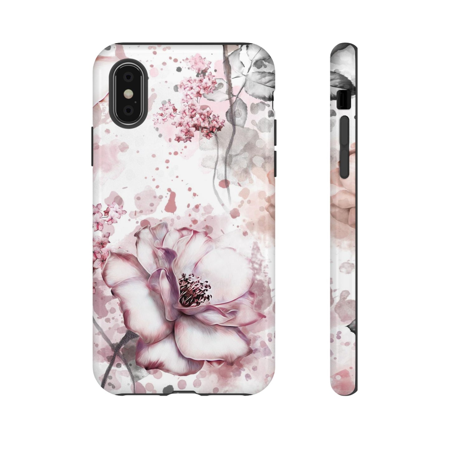 Pale Pink Florals  - Tough Phone Case