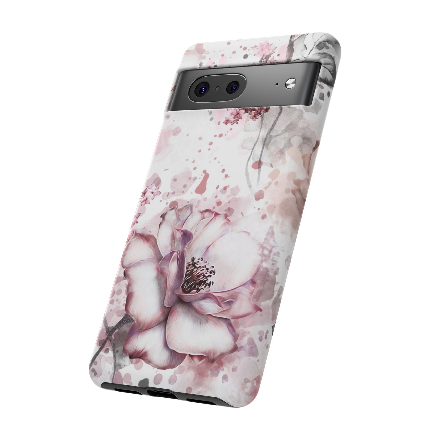 Pale Pink Florals  - Tough Phone Case