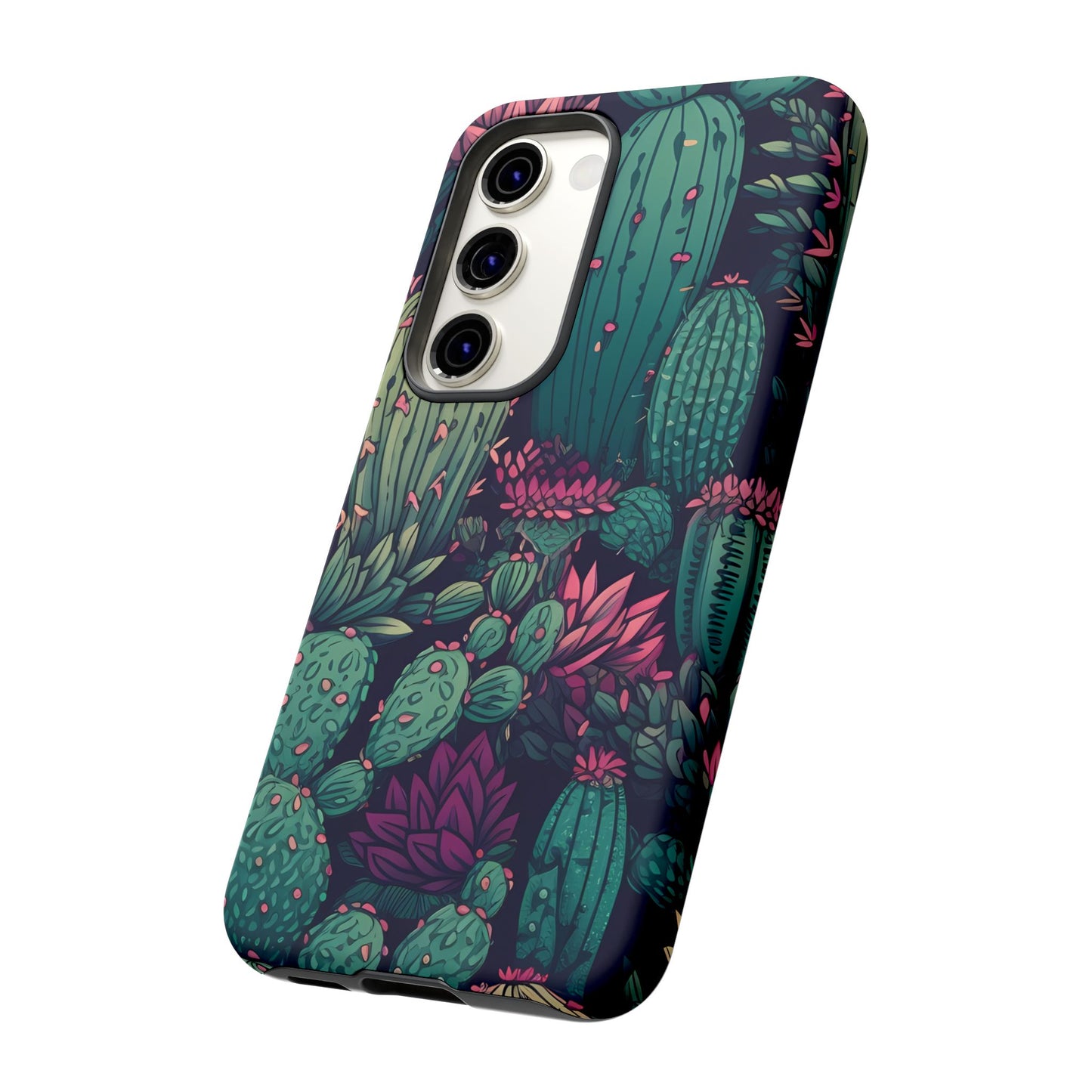 Succulent Garden Tough Phone Case – Bold & Stylish Protection for Plant Lovers