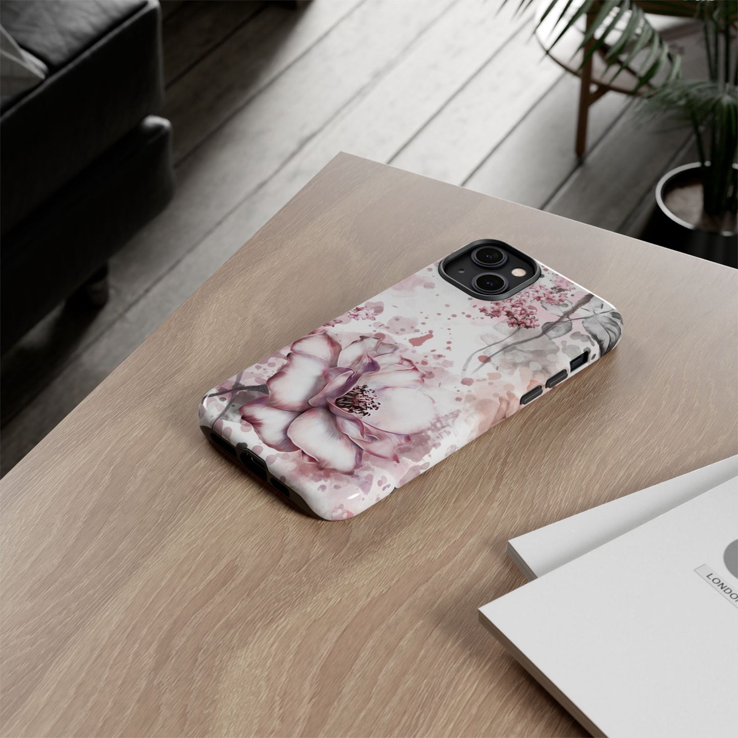 Pale Pink Florals  - Tough Phone Case