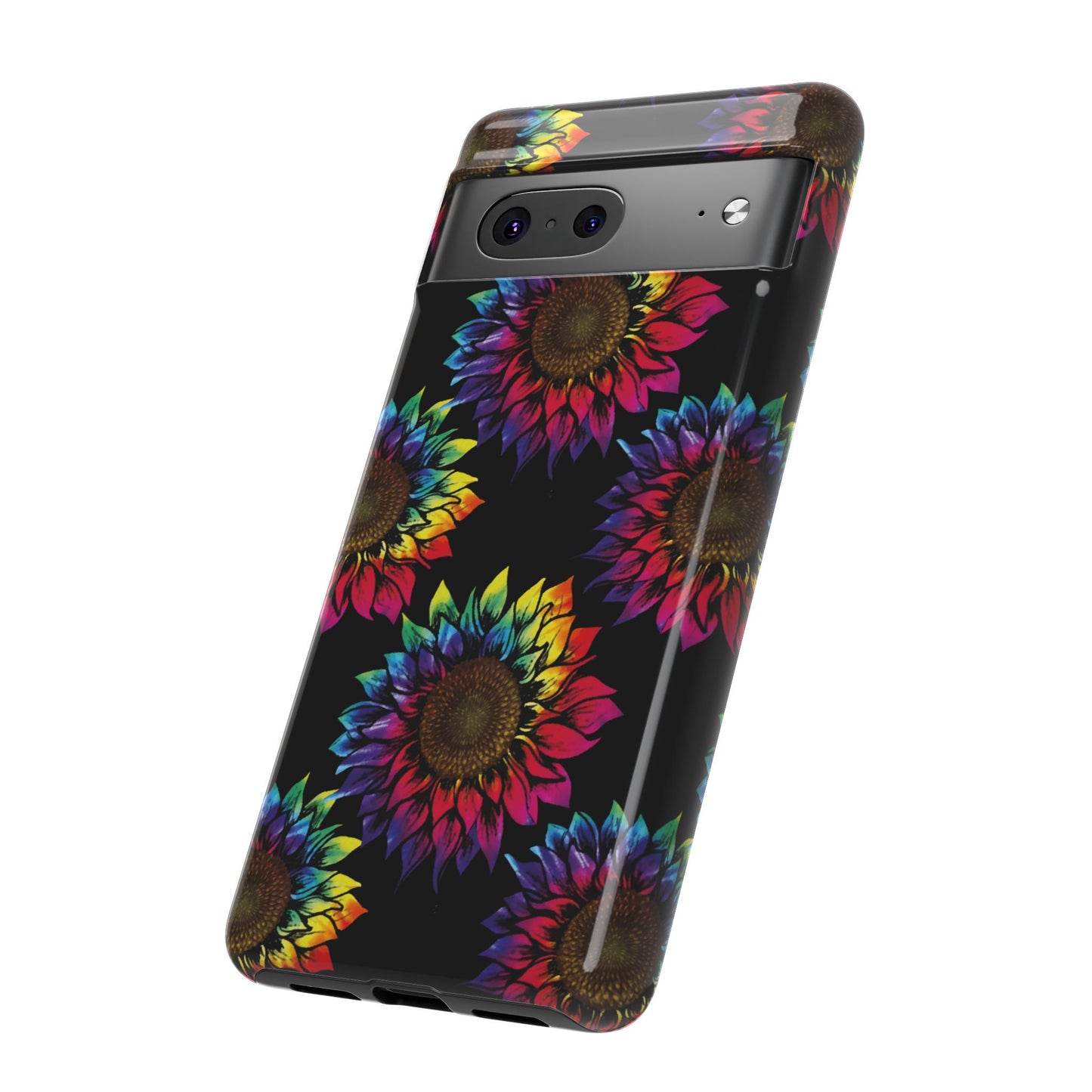 Rainbow Sunflowers - Tough Phone Case