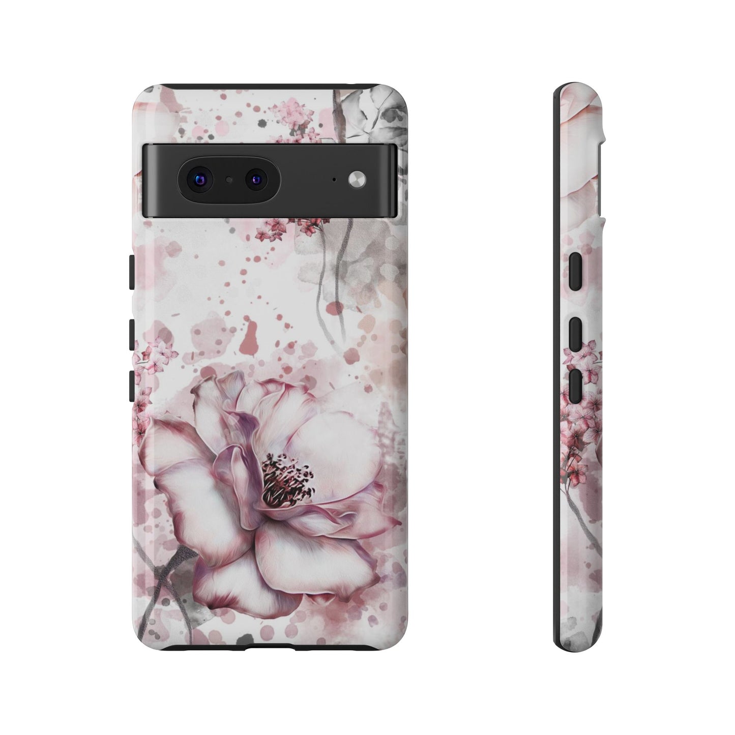 Pale Pink Florals  - Tough Phone Case