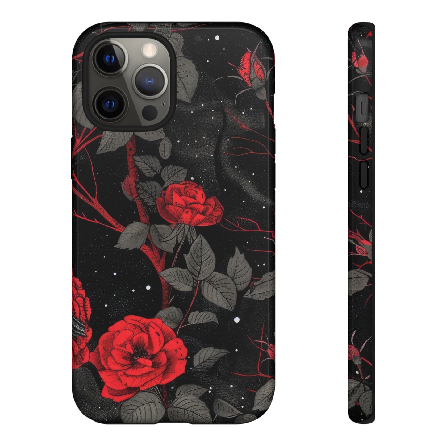 Dark Red Roses  - Tough Phone Case