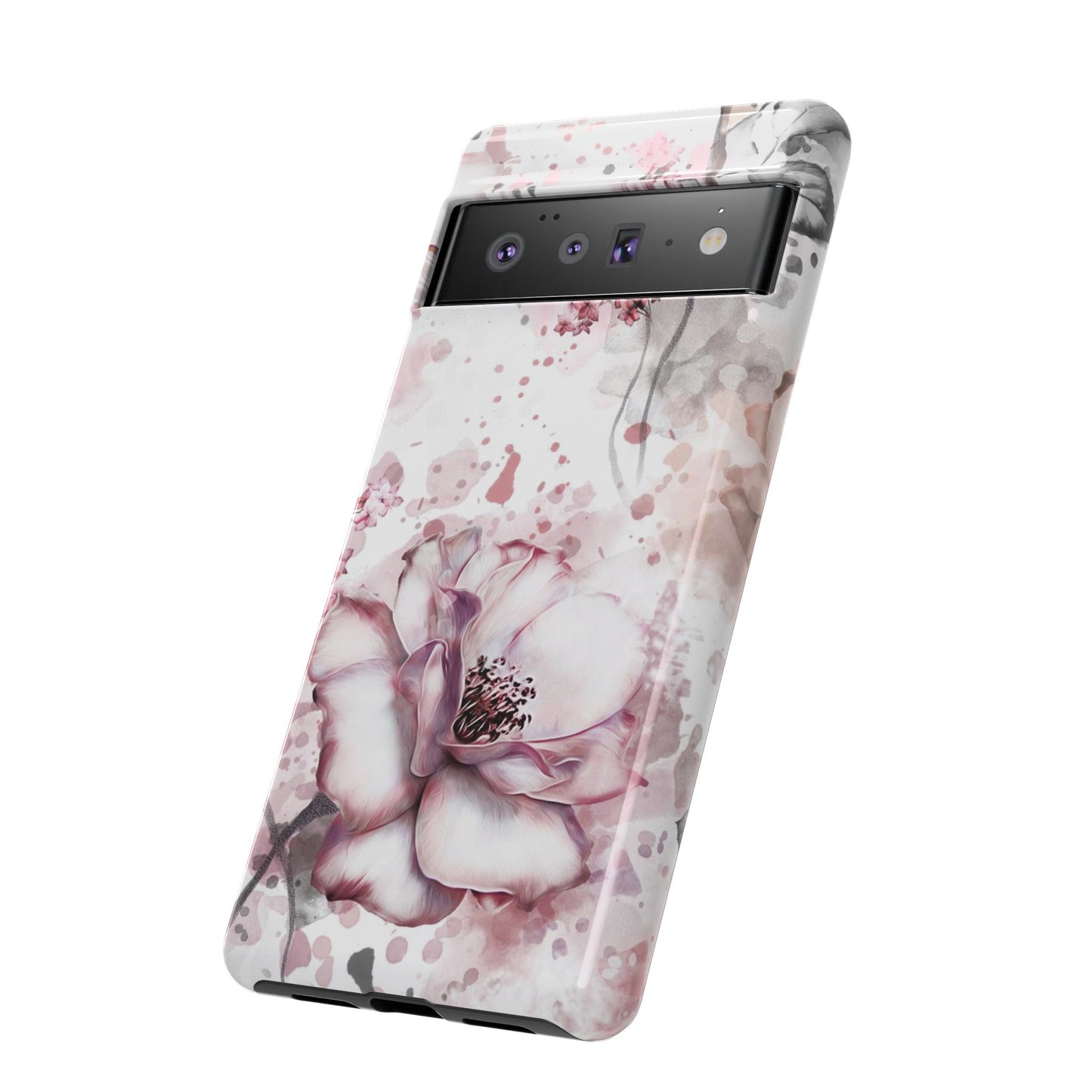 Pale Pink Florals  - Tough Phone Case