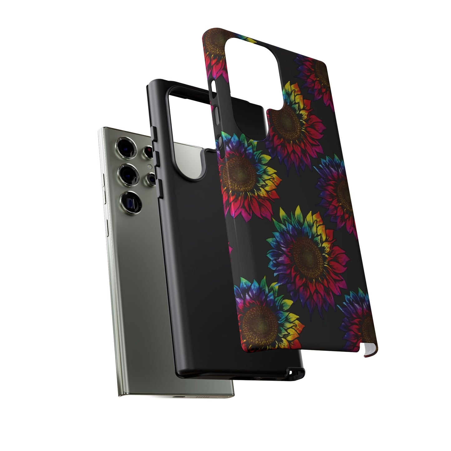 Rainbow Sunflowers - Tough Phone Case