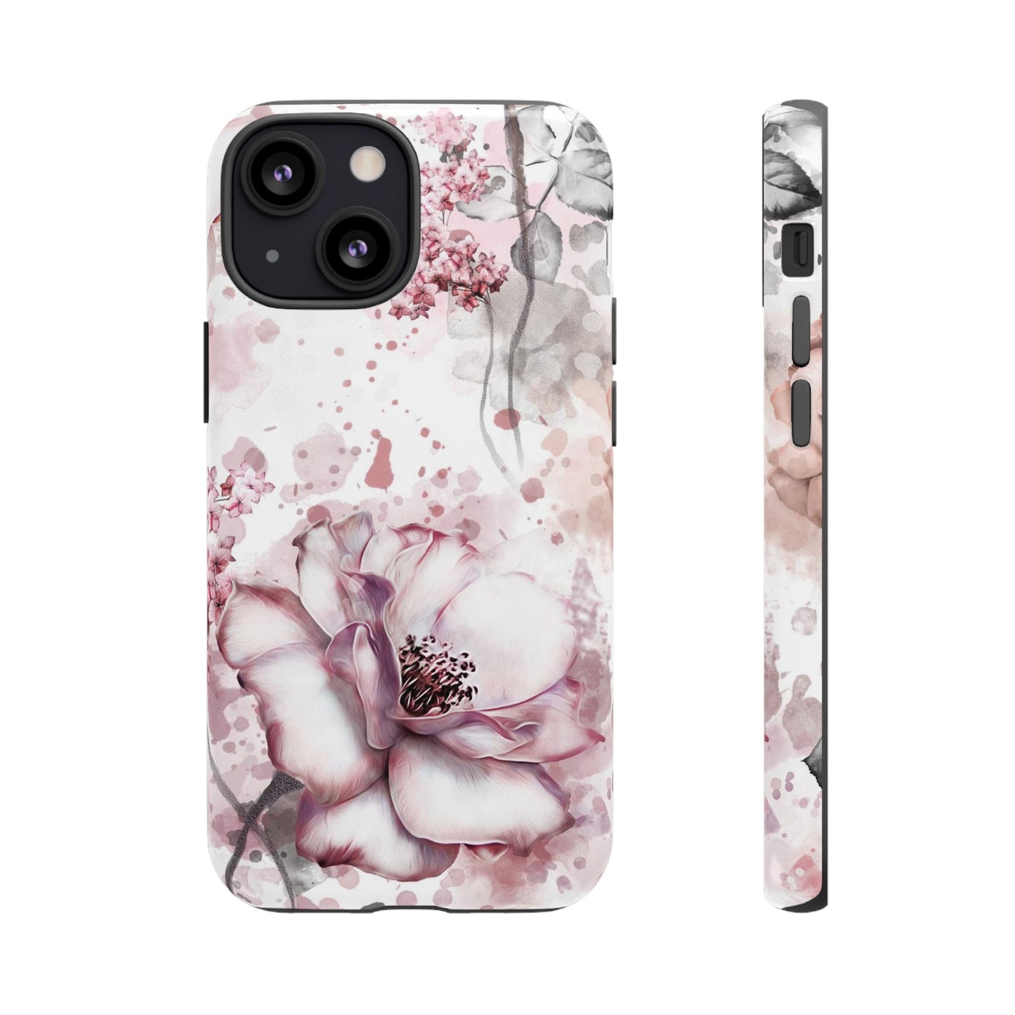 Pale Pink Florals  - Tough Phone Case