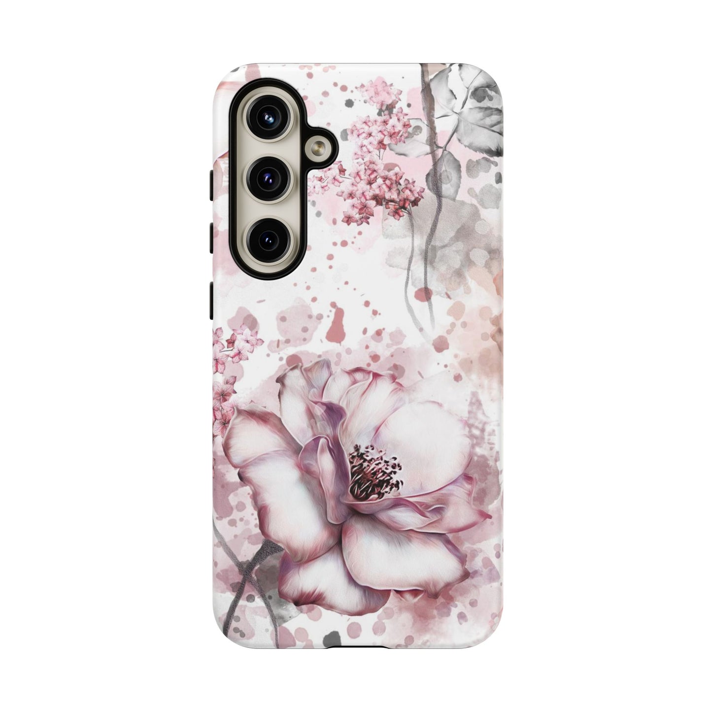 Pale Pink Florals  - Tough Phone Case