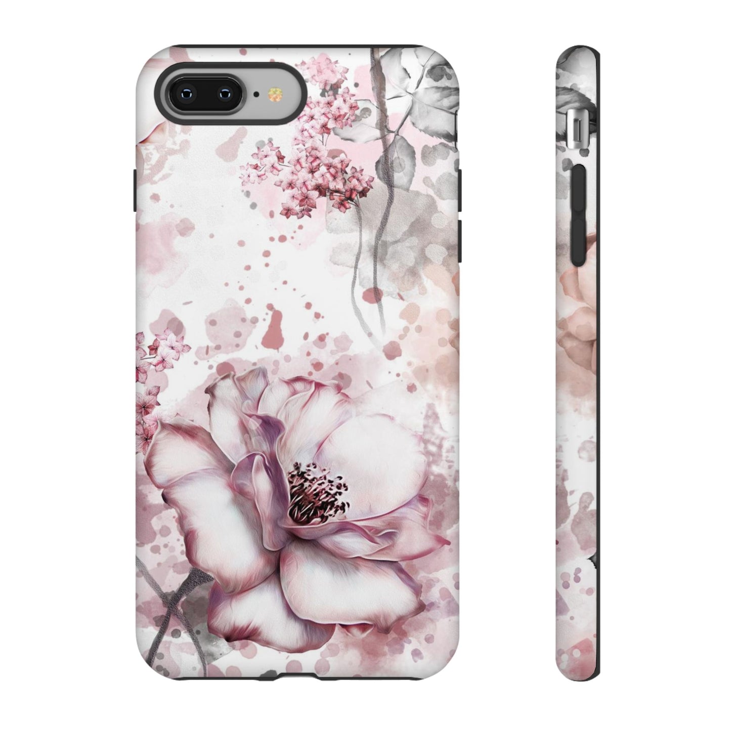 Pale Pink Florals  - Tough Phone Case