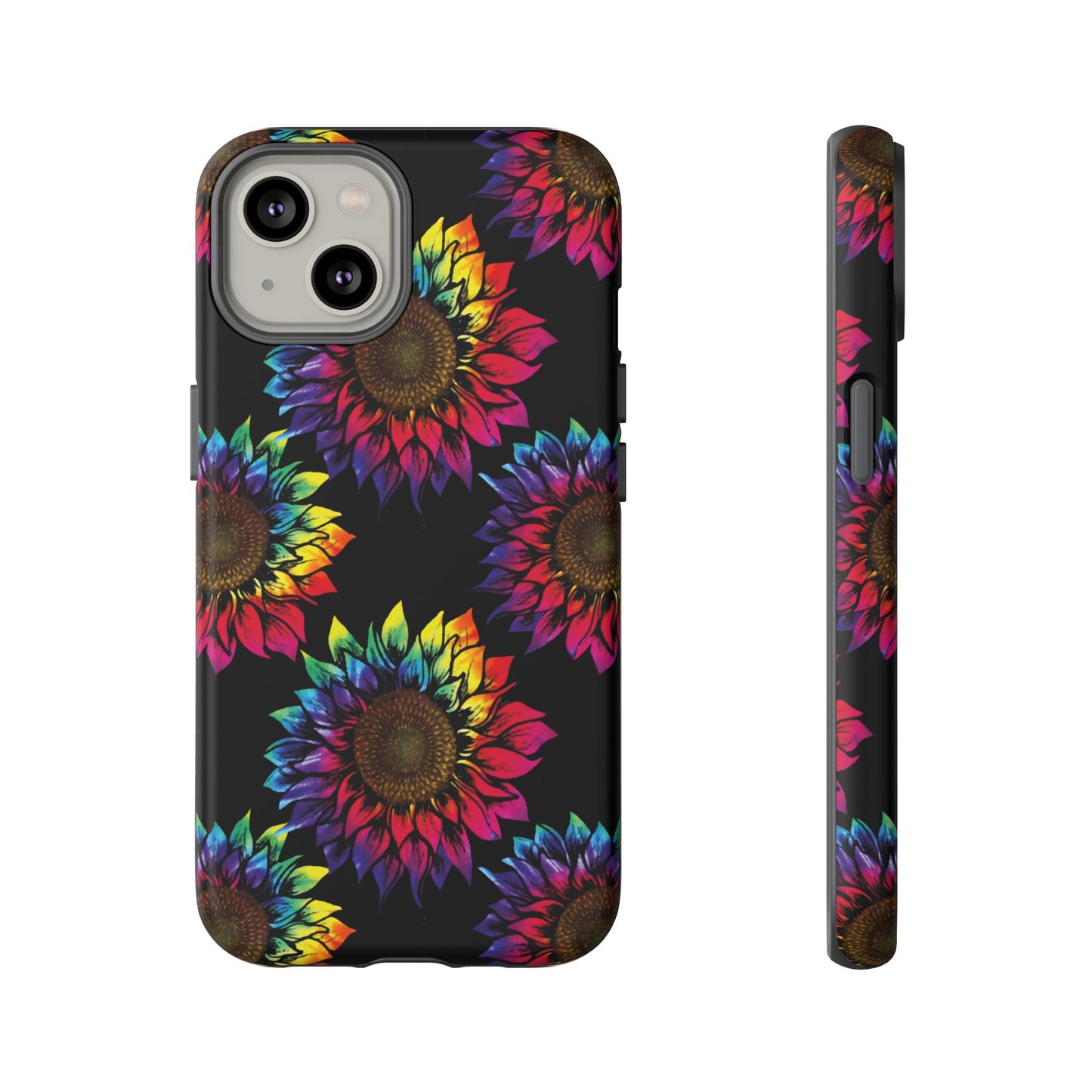 Rainbow Sunflowers - Tough Phone Case