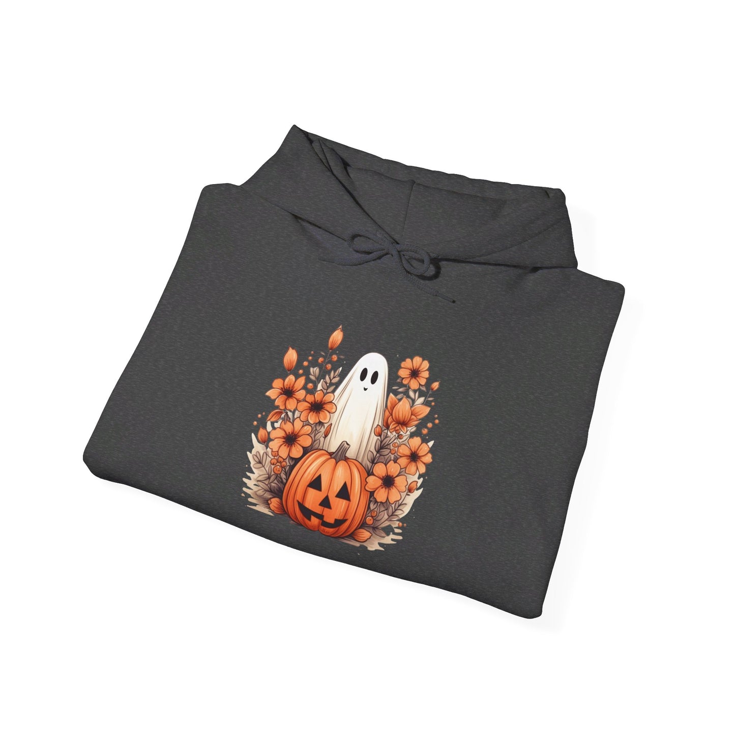 Cute Fall Ghost Hooded Sweatshirt