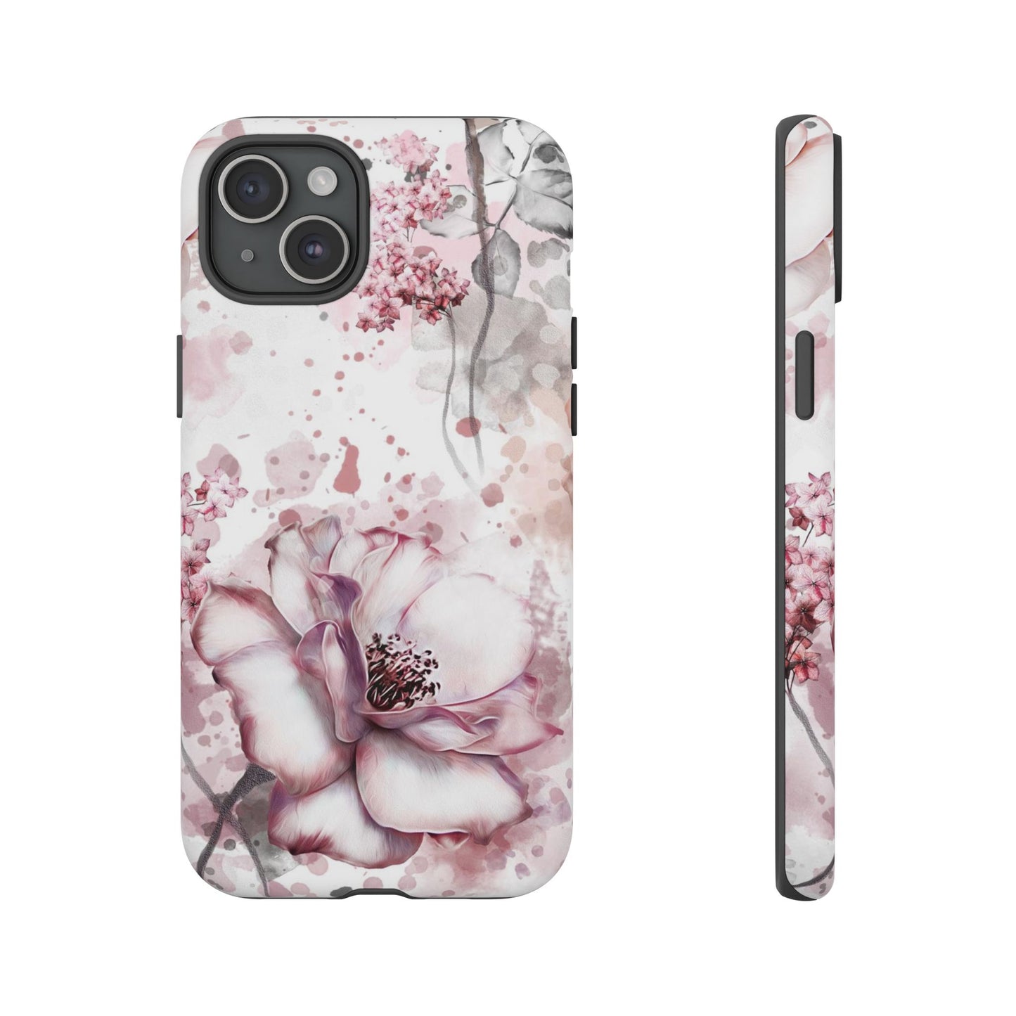 Pale Pink Florals  - Tough Phone Case