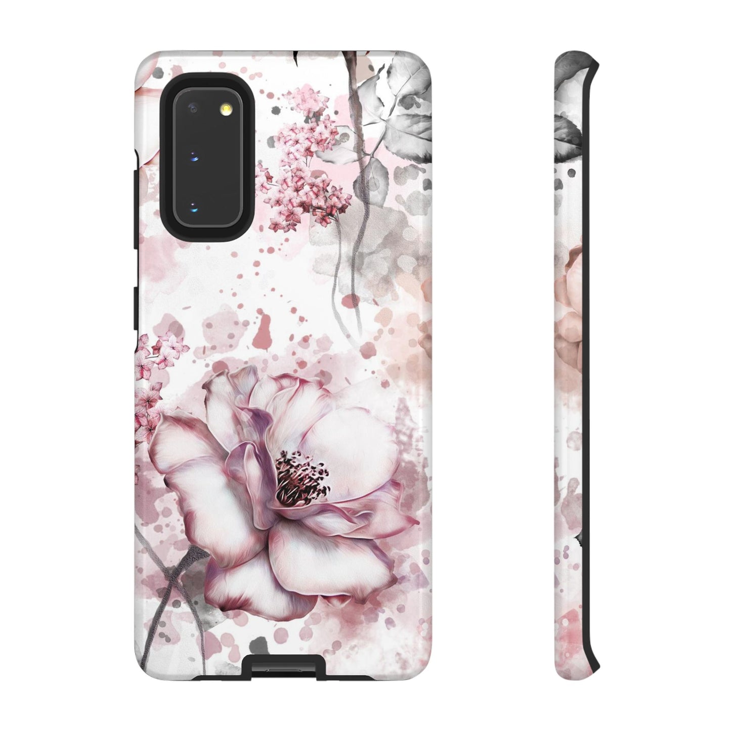 Pale Pink Florals  - Tough Phone Case
