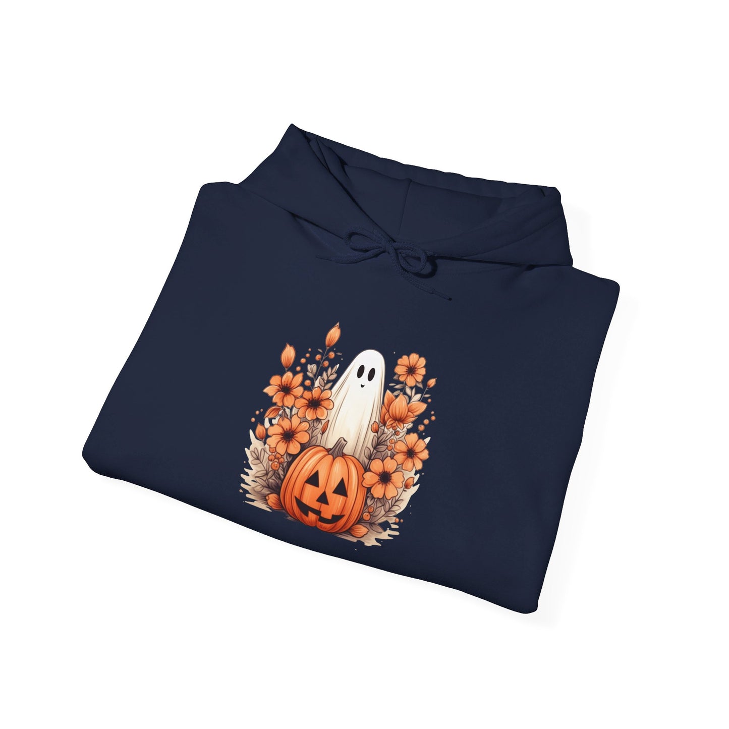 Cute Fall Ghost Hooded Sweatshirt