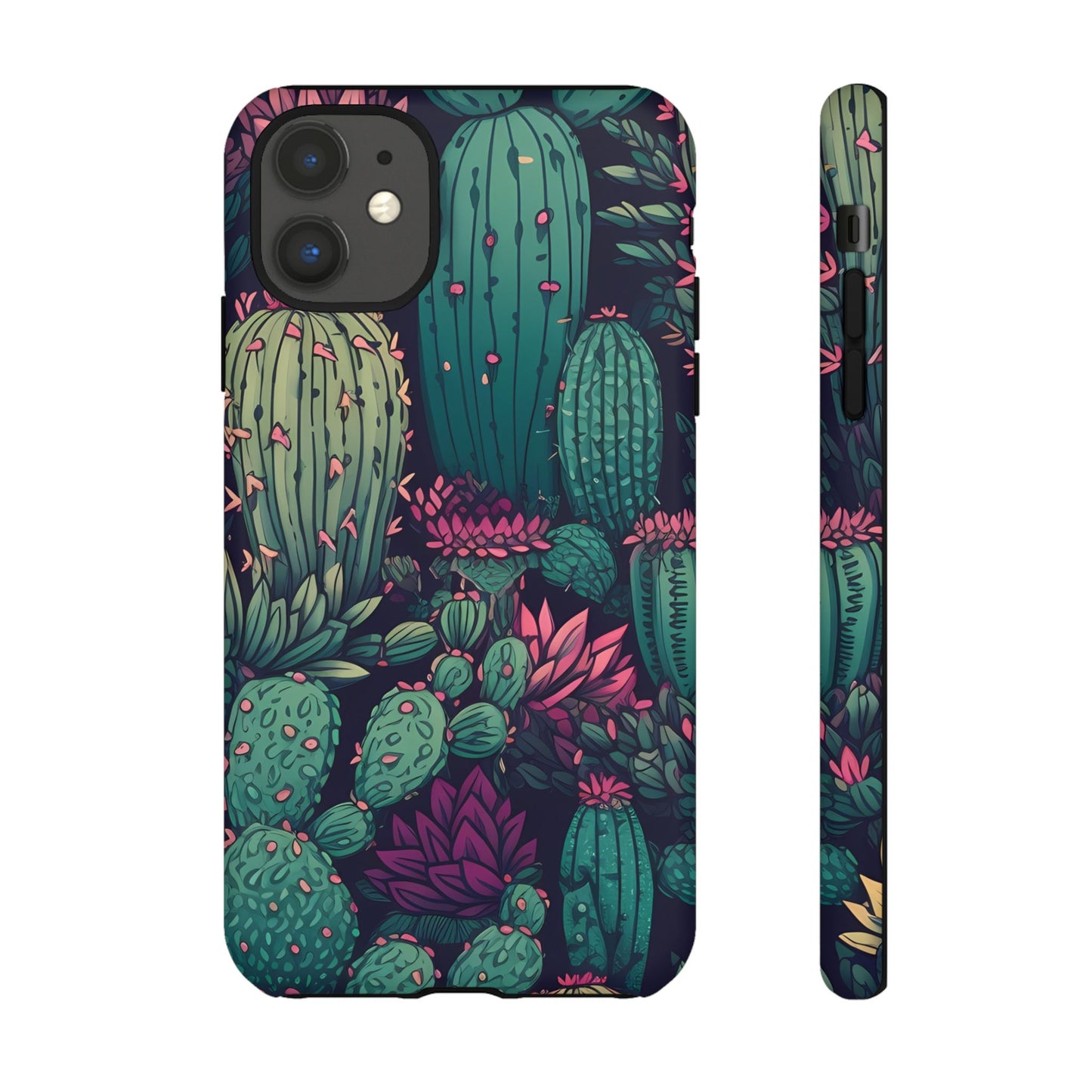Succulent Garden Tough Phone Case – Bold & Stylish Protection for Plant Lovers