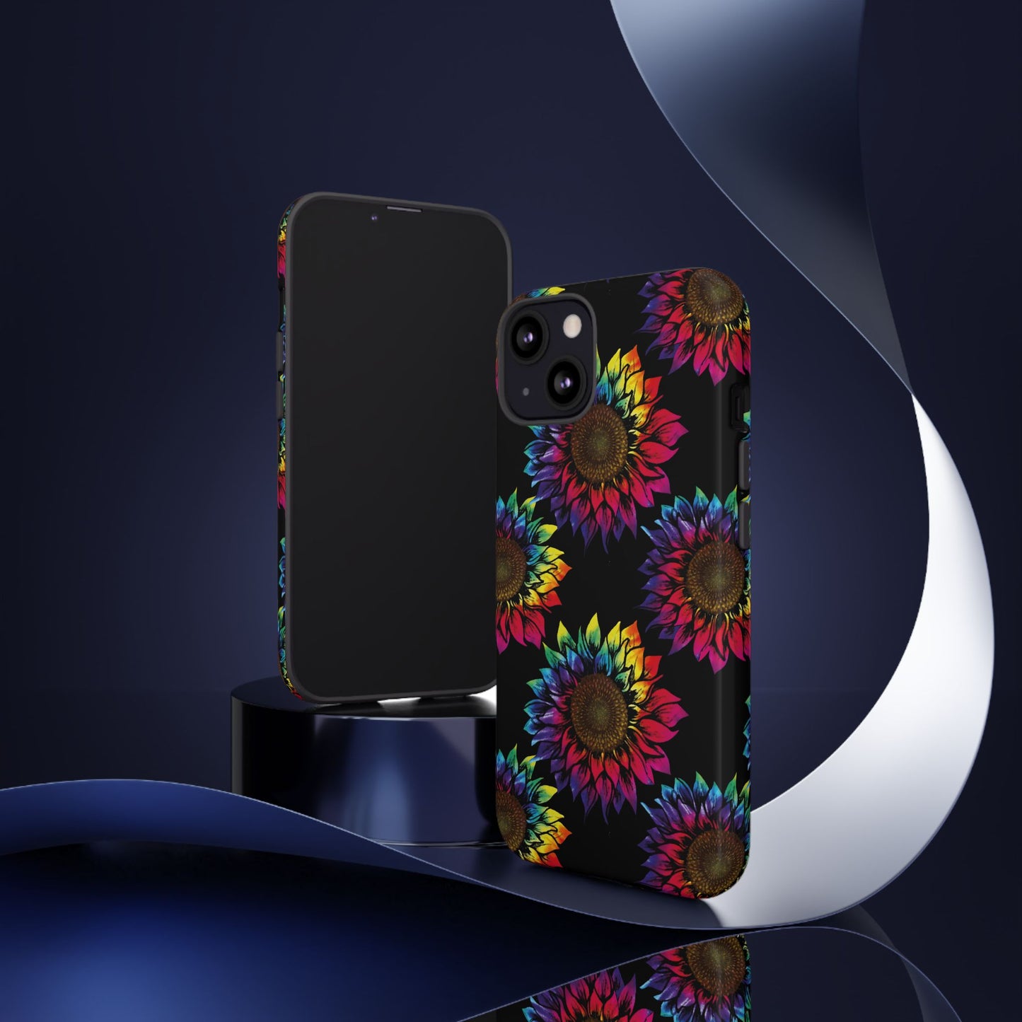 Rainbow Sunflowers - Tough Phone Case